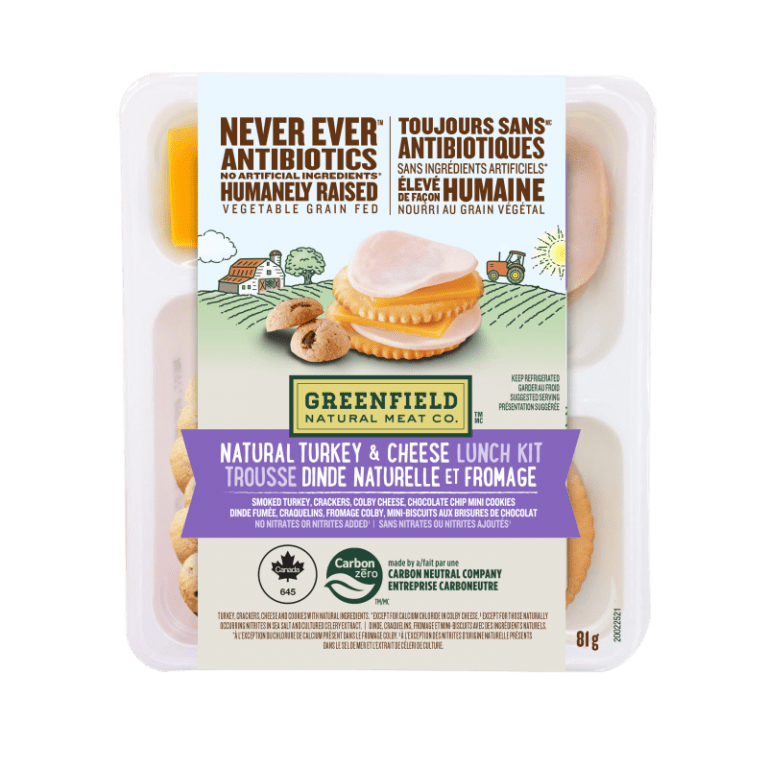 Natural Turkey & Cheese Lunch Kit Greenfield Natural Meat Co.