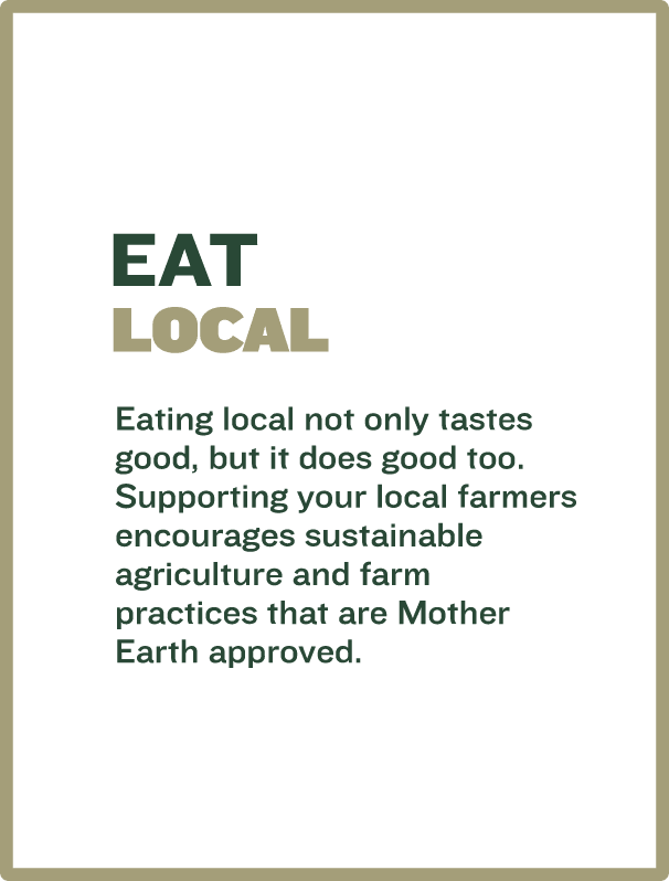 Eat Local tip