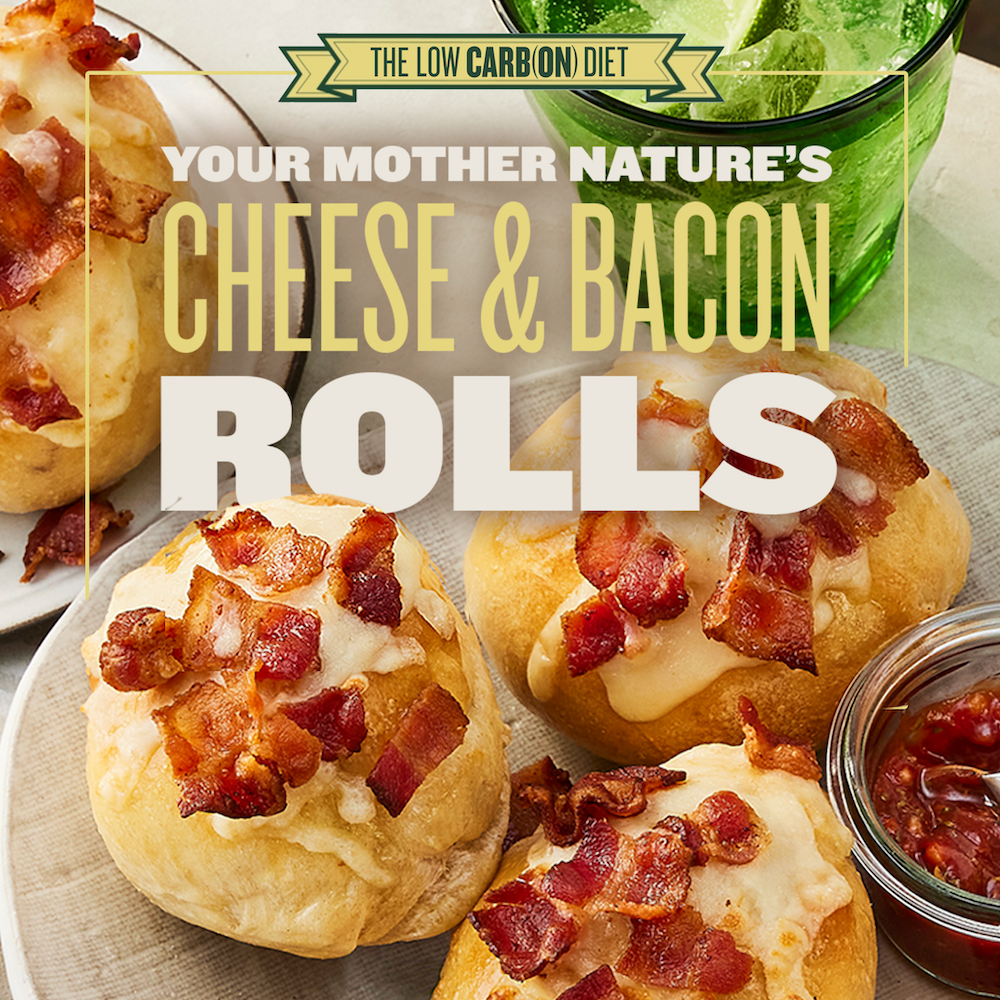 Your Mother Natures Cheese and Bacon Rolls